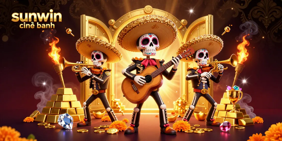 Experience intense gaming excitement with sunwin chính hãng featuring a vibrant mariachi band celebrating winnings.